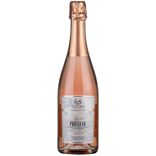 Prosecco Spumante Rosé Brut Nature Doc "Tenuta Crivanetta" 2022 - Fidora