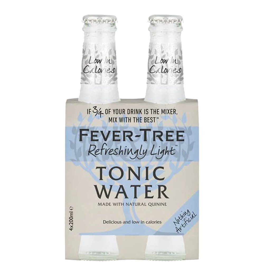 Tonic Water "Refreshingly Light" - Fever-Tree (Pack 4X200ml)