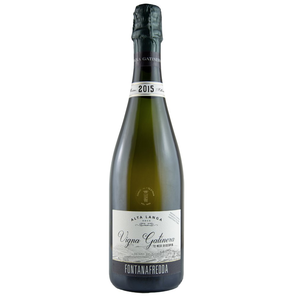 Alta Langa Riserva Blanc de Noirs Pas Dosè DOCG "Vigna Gatinera" - Fontanafredda