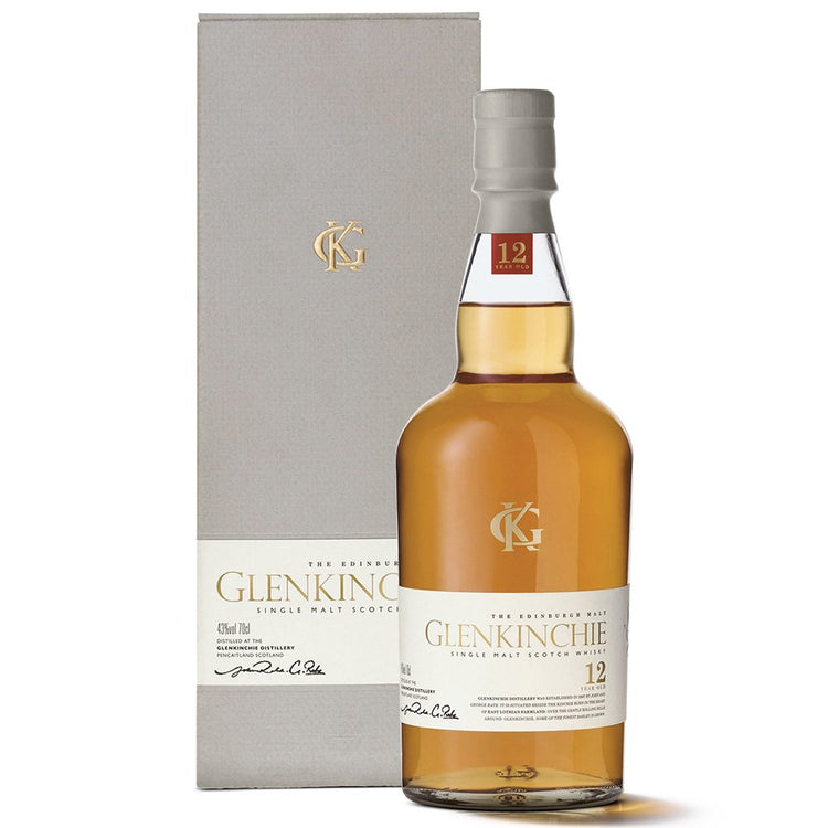 Lowland Single Malt Scotch Whisky 12 Years Old - Glenkinchie (0.7l, astuccio)