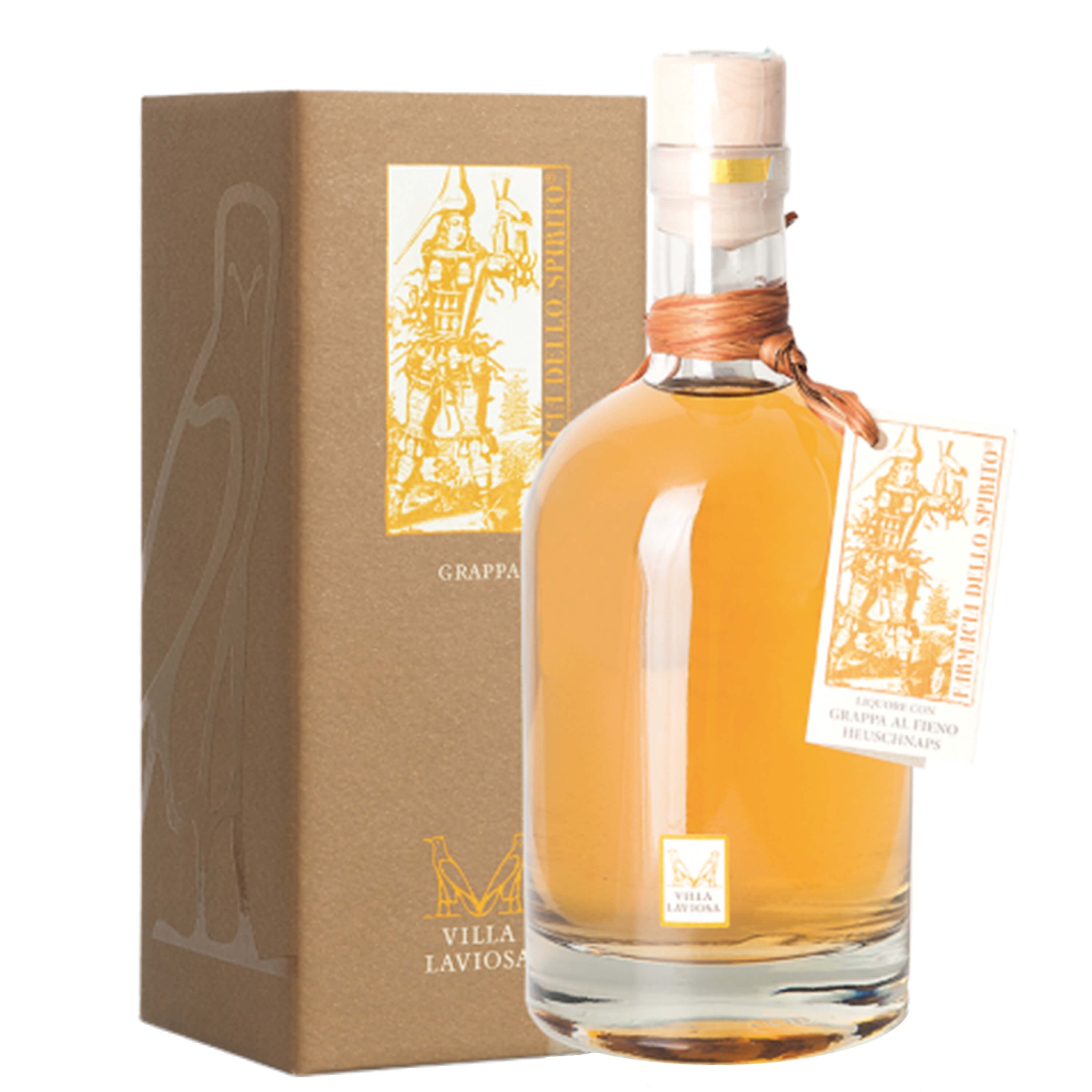 Liquore con Grappa al Fieno "Farmacia dello Spirito" - Villa Laviosa (0.5l - astuccio)