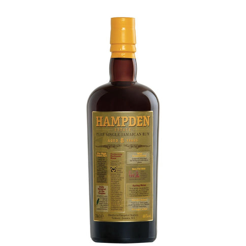 Pure Single Jamaican Rum "Owh"  8 Years Old - Hampden Estate (0.7l)