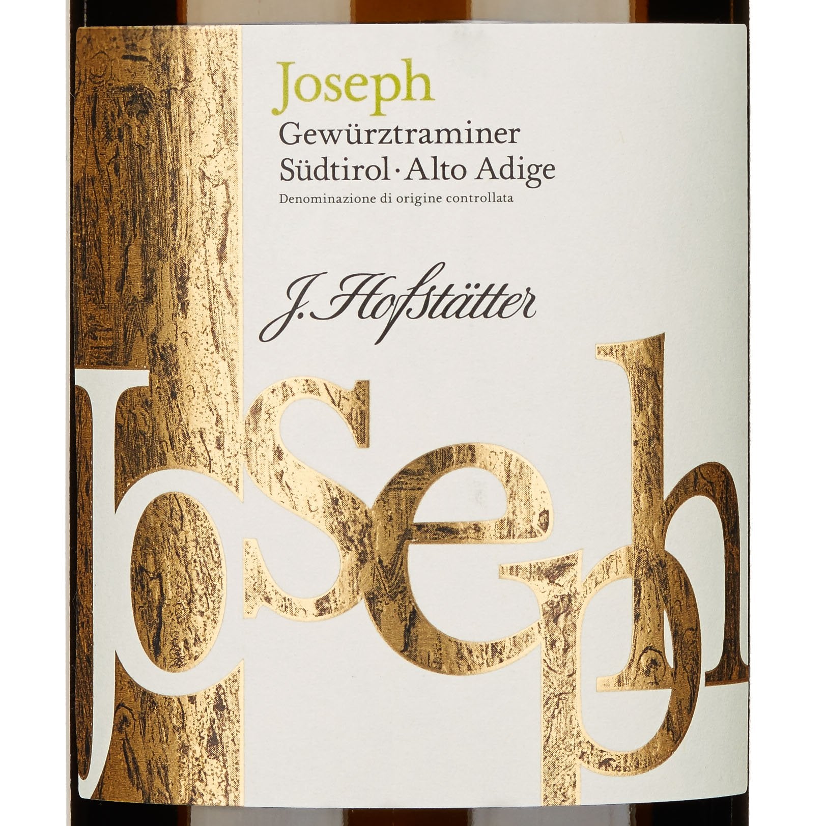 Alto Adige Gewürztraminer DOC "Joseph" 2024 - Hofstätter (0.375l - tappo a vite)