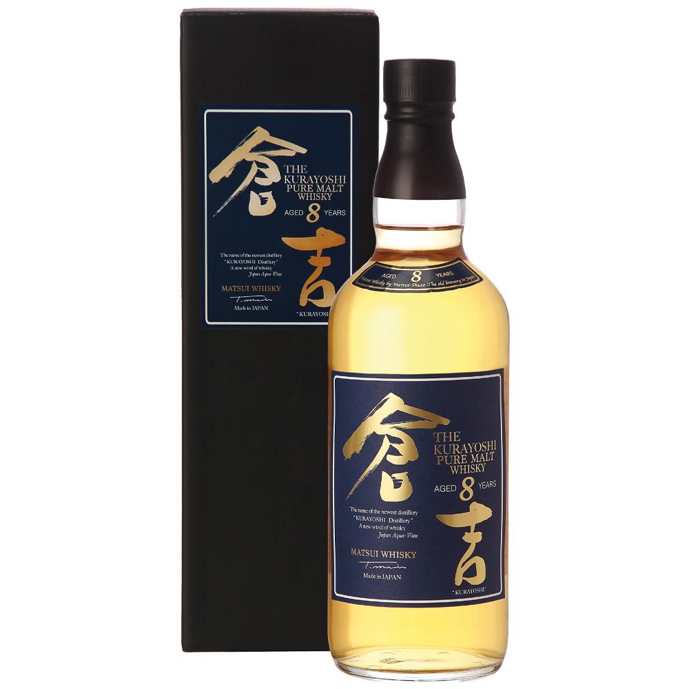 Pure Malt Whisky "Kurayoshi" 8 YO - Matsui Whisky (0.7l, astuccio)