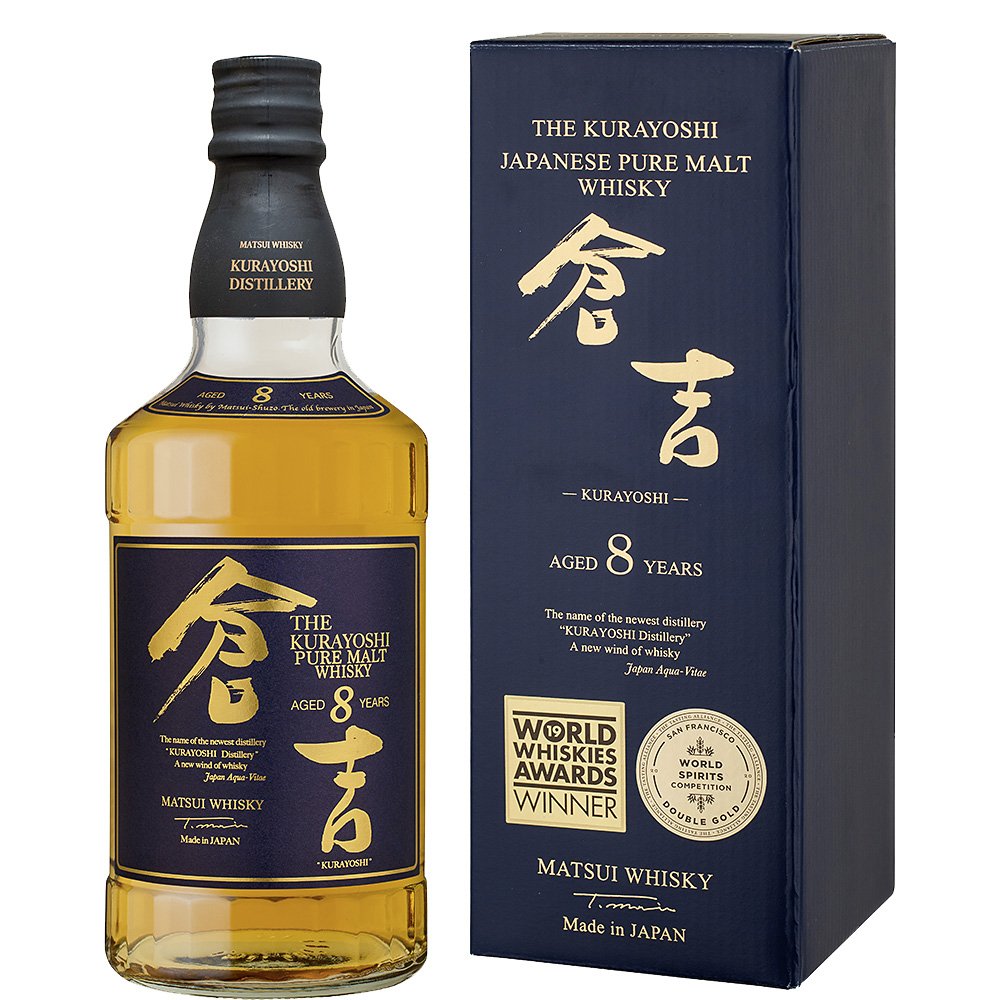 Pure Malt Whisky "Kurayoshi" 8 YO - Matsui Whisky (0.7l, astuccio)