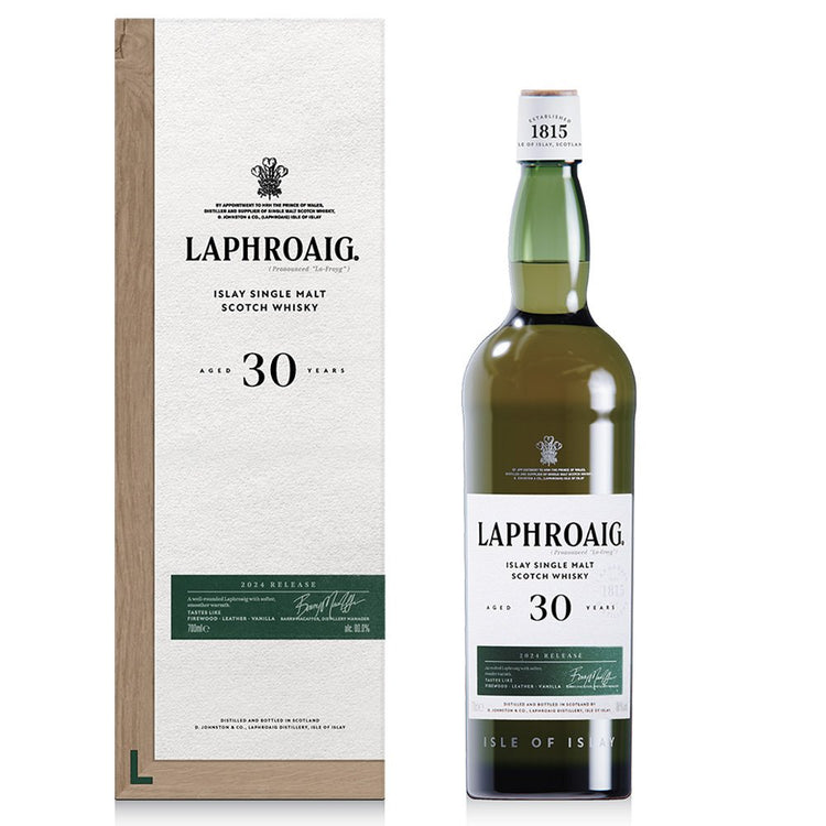 Islay Single Malt Scotch Whisky 30 years old - Laphroaig (0.7l, astuccio)