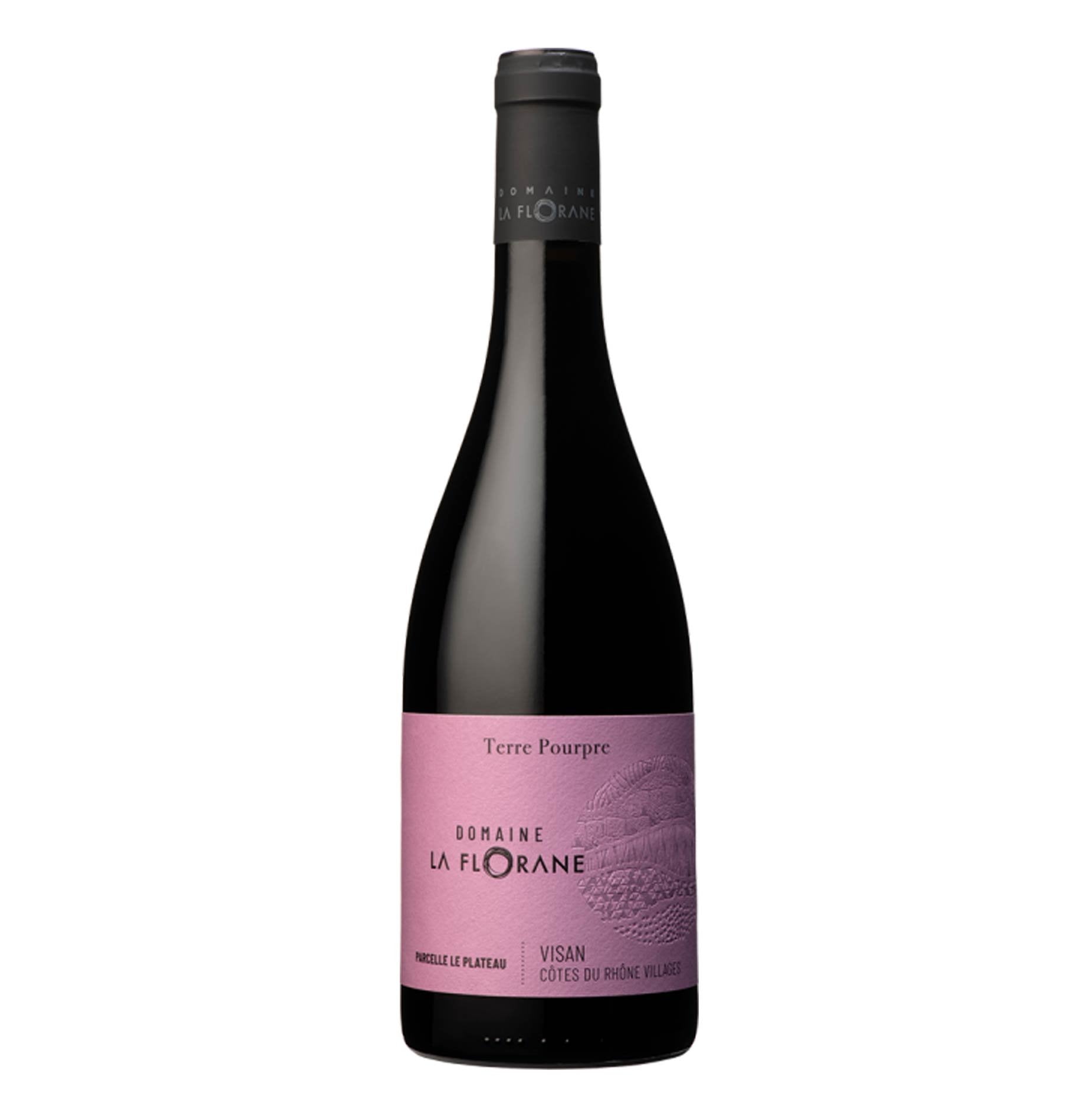 Côtes du Rhône Rouge Villages Visan "Terre Pourpre" 2023 - Domaine La Floranea