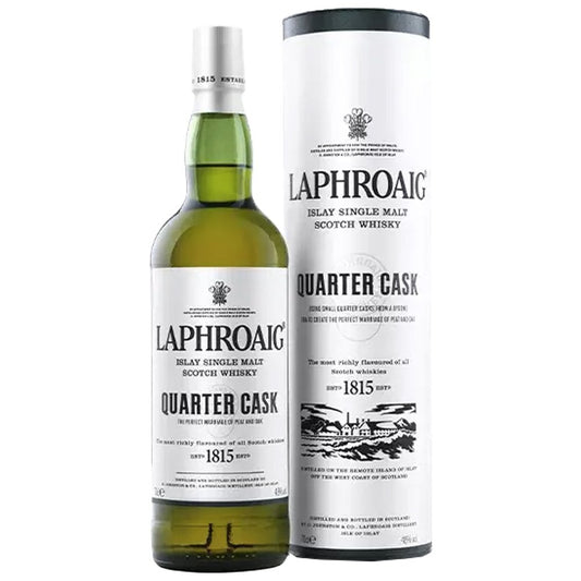 Islay Single Malt Scotch Whisky "Quarter Cask" - Laphroaig (0.7l - astuccio)