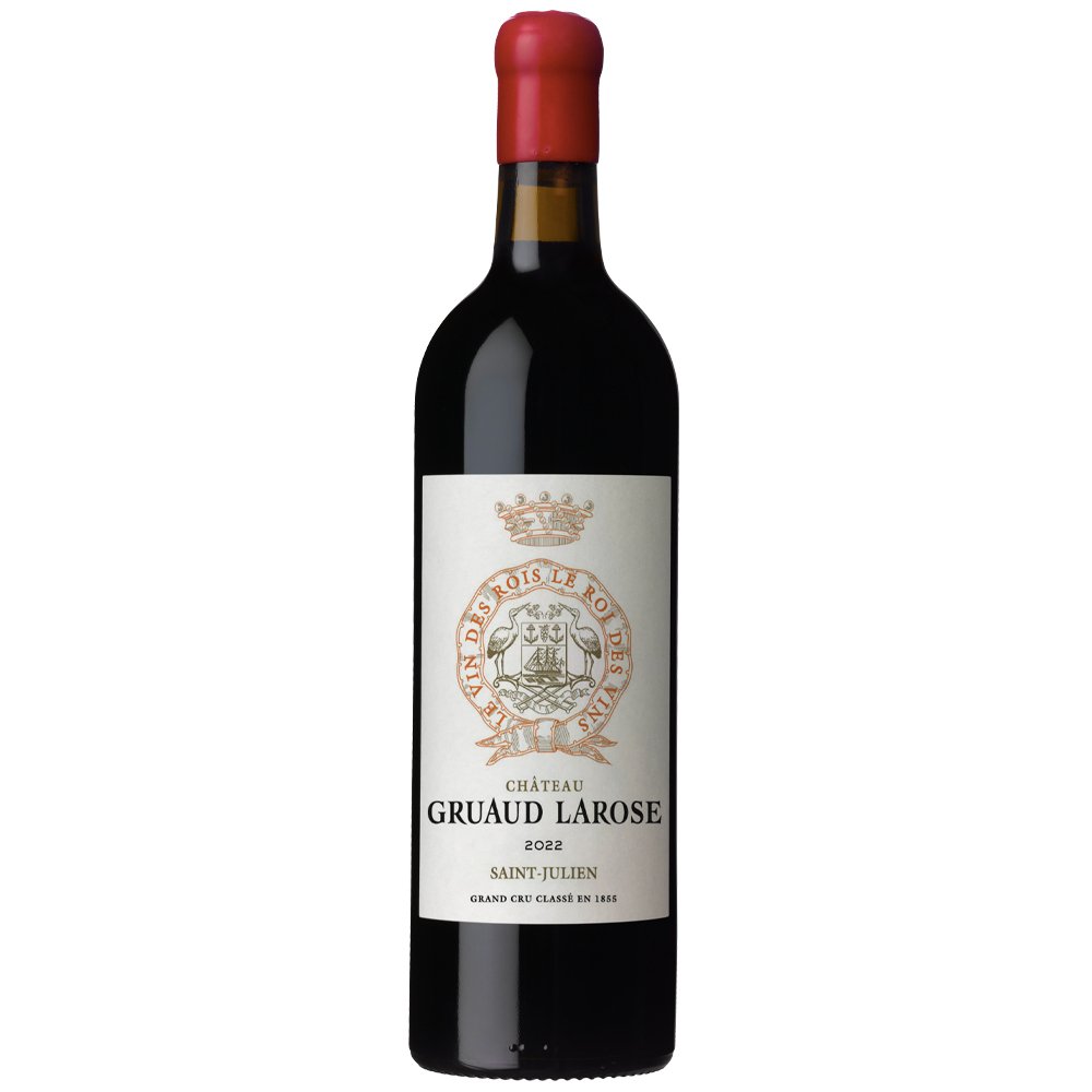 Saint-Julien AOC Grand Cru Classé "Château Gruaud-Larose" 2022 - Château Gruaud-Larose (cassetta di legno)