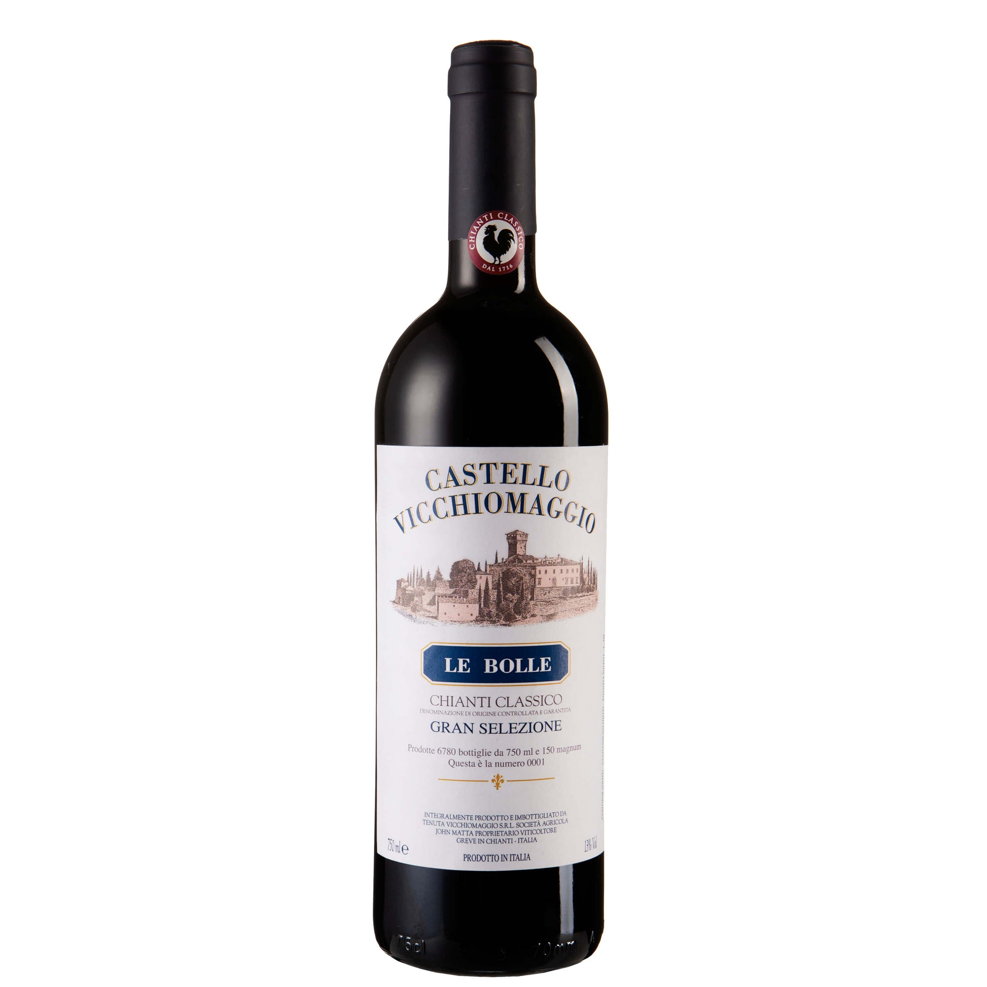 Chianti Classico DOCG "Gran Selezione - Le Bolle" 2021 - Castello Vicchiomaggio