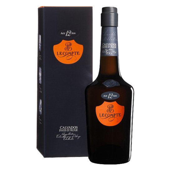 Calvados AOC Pays d'Auge 12 ans - Lecompte (0.7l)