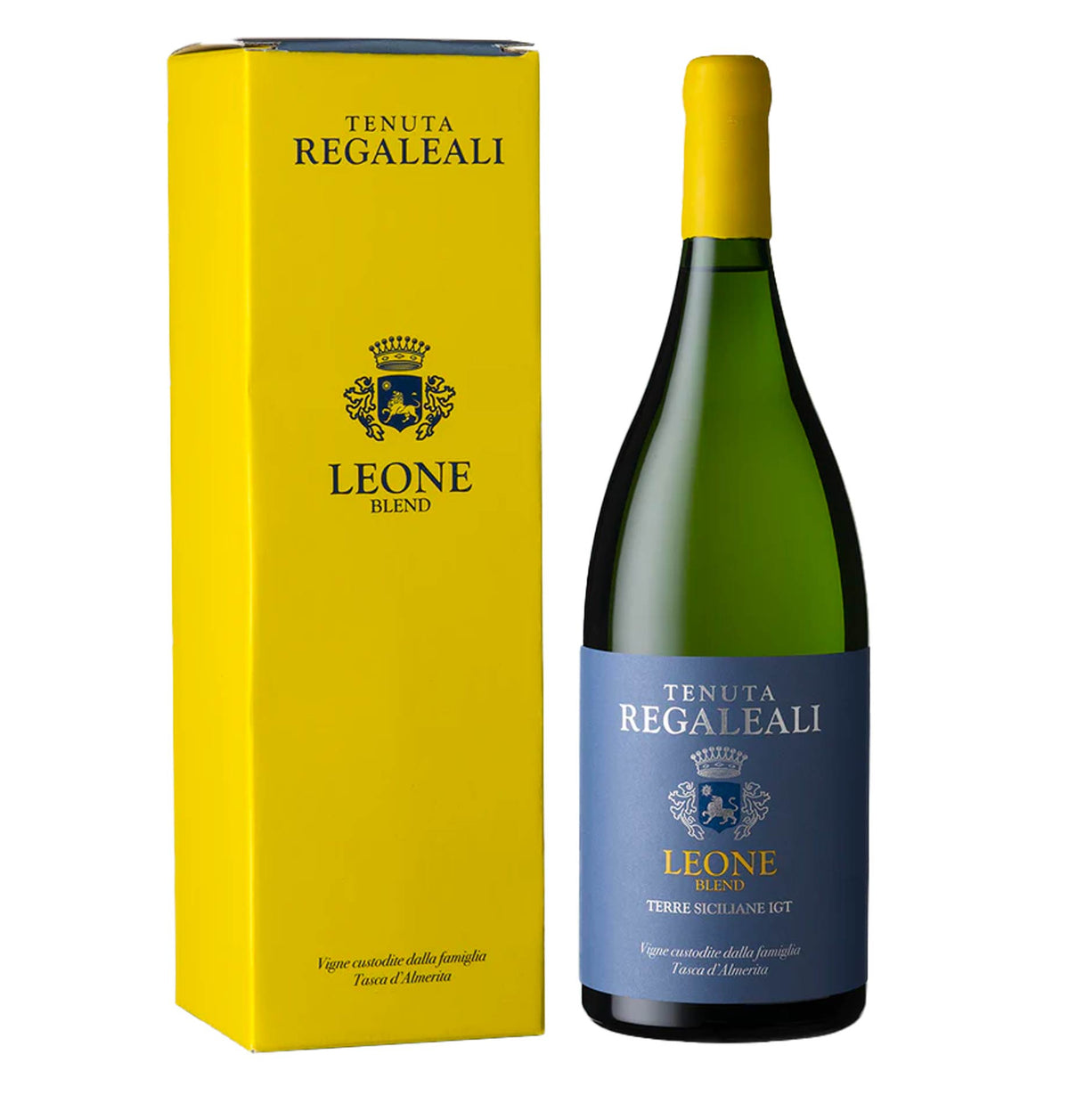Terre Siciliane Bianco IGT “Leone Blend” Magnum - Tasca d'Almerita (astuccio)