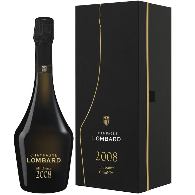 Champagne Brut Nature Millésimé 2008 - Lombard (astuccio)