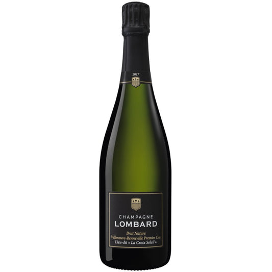 Champagne Blanc de Blancs Brut Nature Villeneuve-Renneville 1er Cru Lieu Dit “La Croix Soleil” 2017 - Lombard