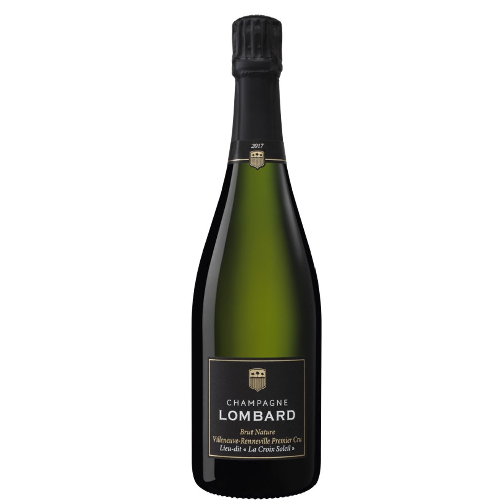 Champagne Blanc de Blancs Brut Nature Villeneuve-Renneville 1er Cru Lieu Dit “La Croix Soleil” 2017 - Lombard