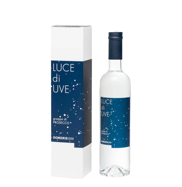 Grappa Giovane "Luce di Uve - Prosecco" - Domenis 1898 (0.5l astucciato)
