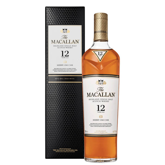 Highland Single Malt Scotch Whisky 12 Year Old Sherry Cask - The Macallan (0.7l - astuccio)