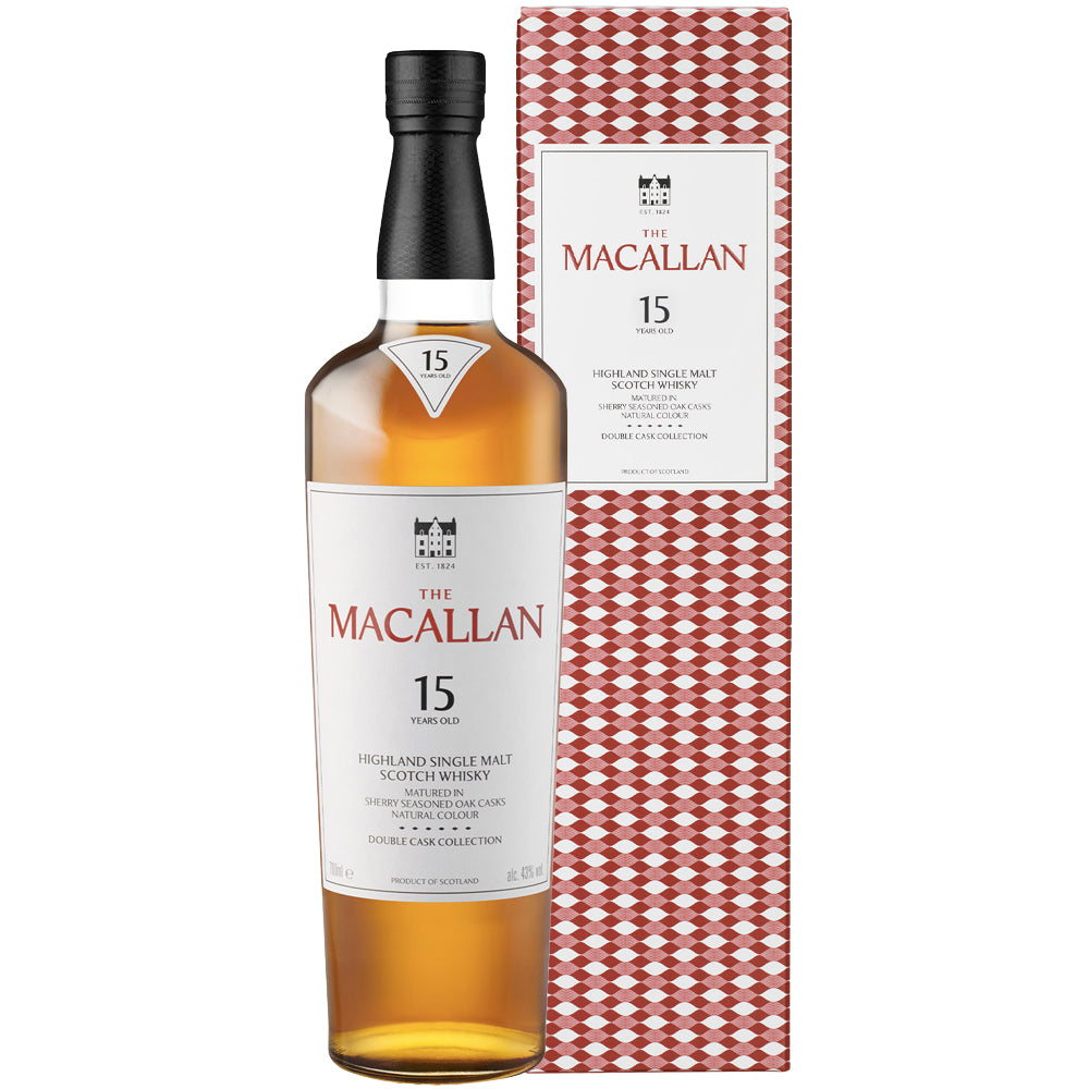 Highland Single Malt Scotch Whisky 15 Years Old Double Cask - The Macallan (0.7l