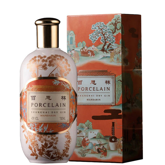 Shanghai Dry Gin "Mandarin" - Porcelain Distillery (0.7l, astuccio)
