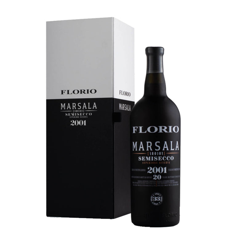 Marsala Superiore Riserva Semisecco DOC 2001 - Florio (astuccio)