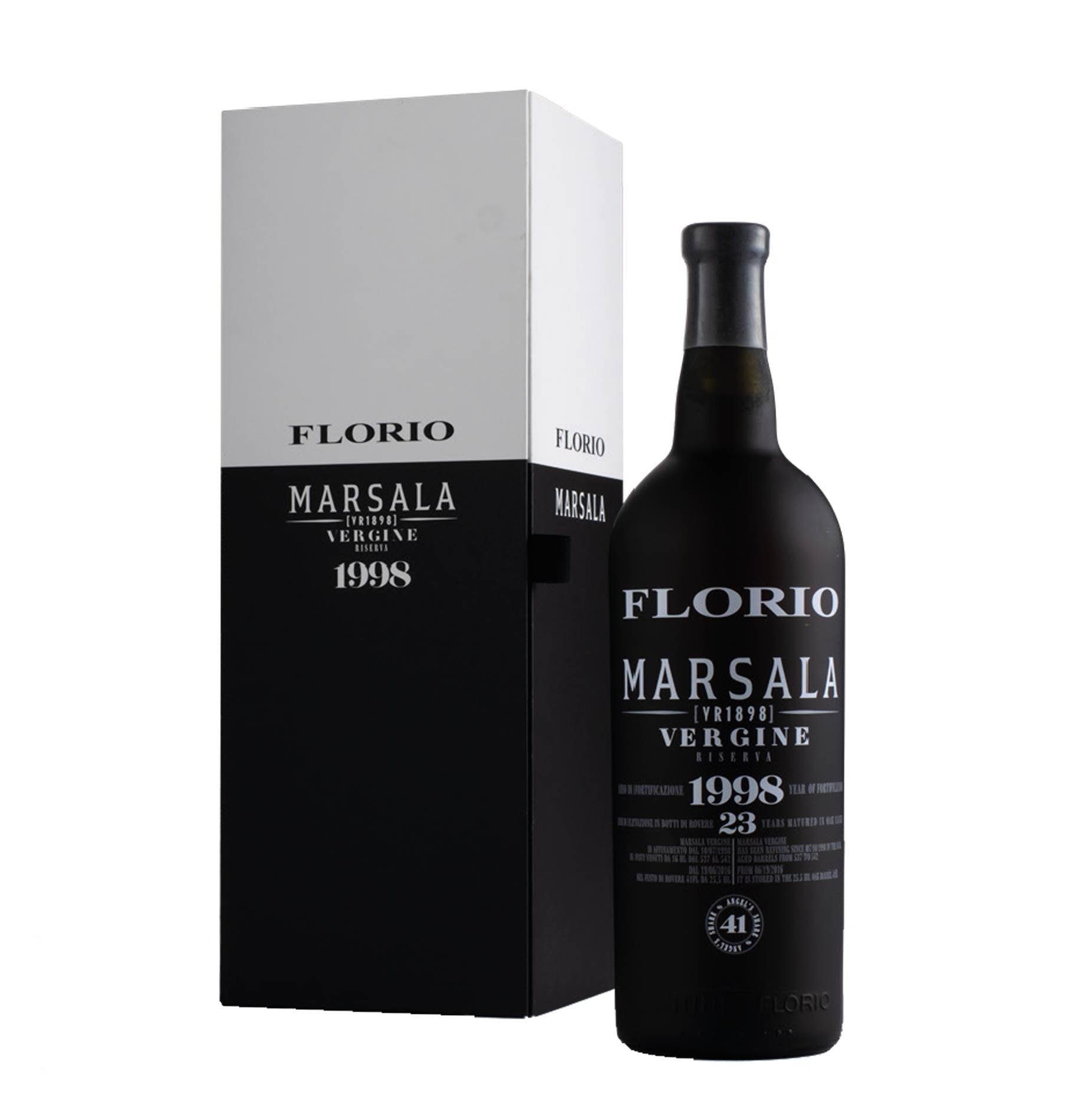 Marsala Vergine Riserva DOC 1998 - Florio (astuccio)