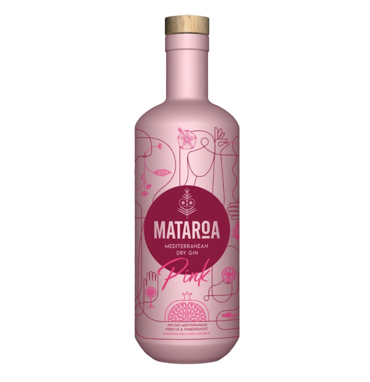 Mediterranean Dry Gin "Pink" - Mataroa (0.7l)