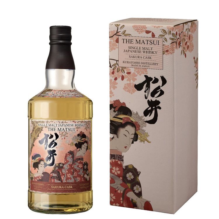 Single Malt Japanese Whisky "Sakura Cask" - Matsui Whisky (0.7l, astuccio)