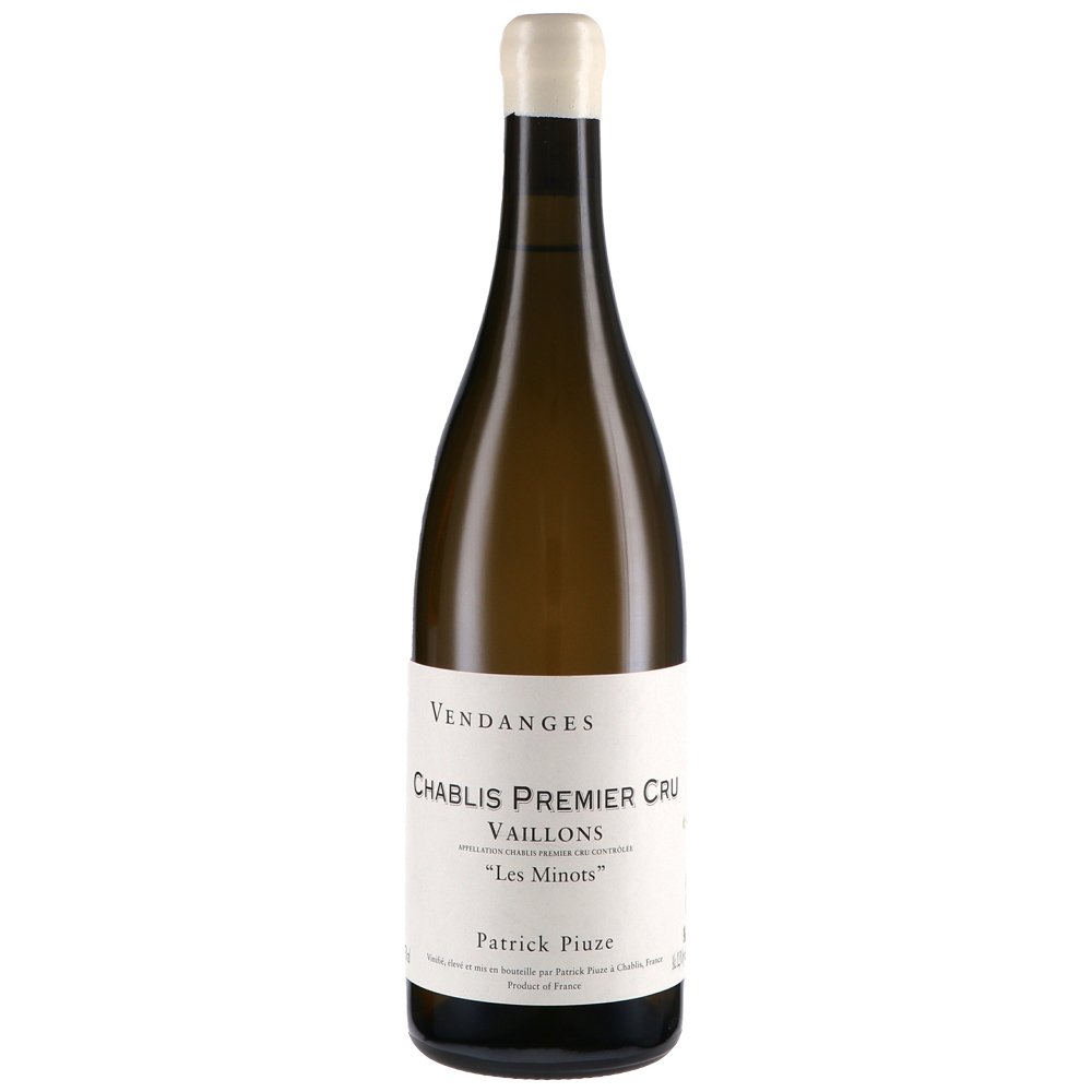Chablis 1er Cru Vaillons "Les Minots" 2023 - Patrick Piuze