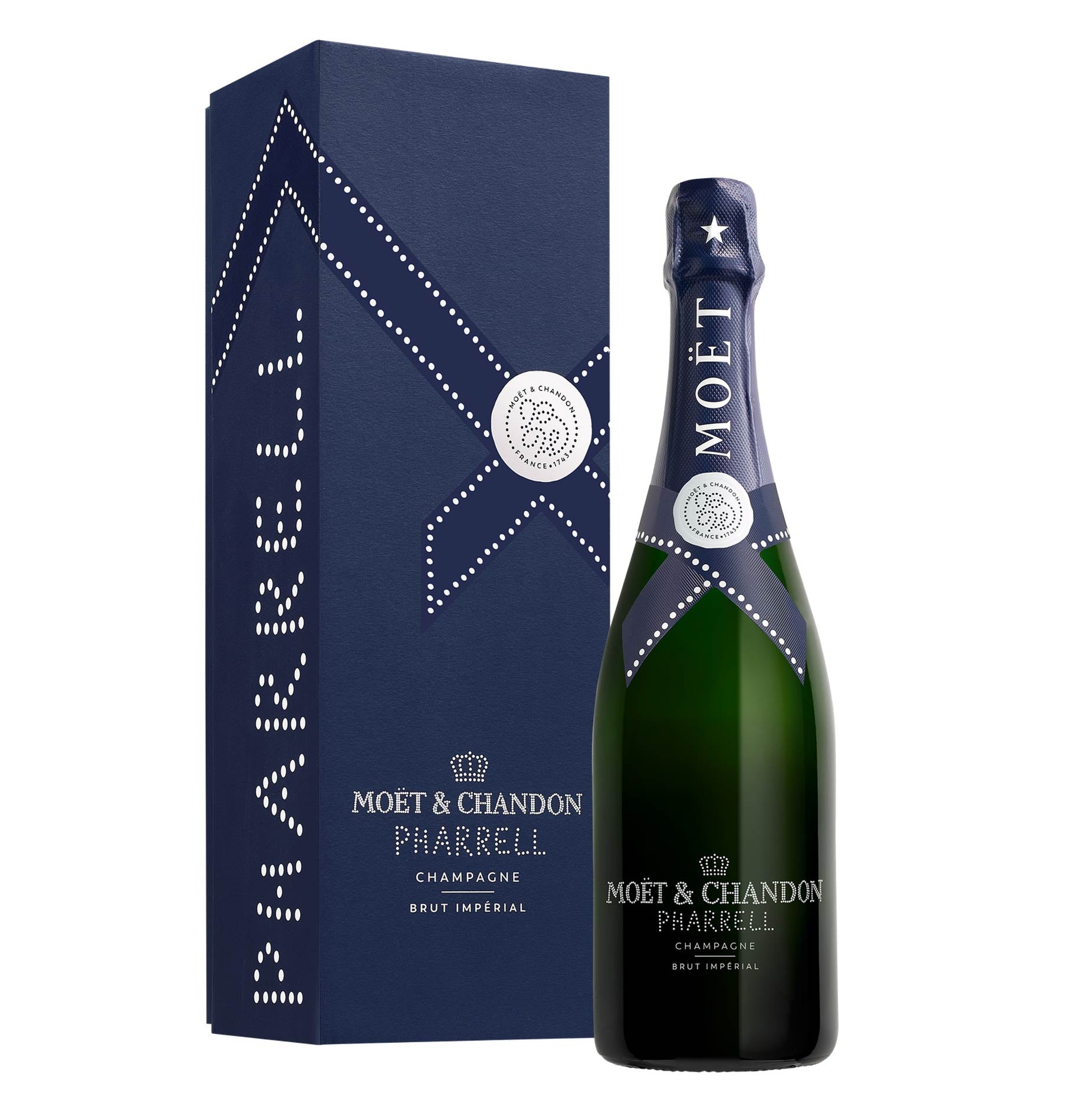 Champagne Brut “Moët Impérial Pharrell Williams” Limited Edition Midnight Blue - Moët & Chandon (Wine Outlet)