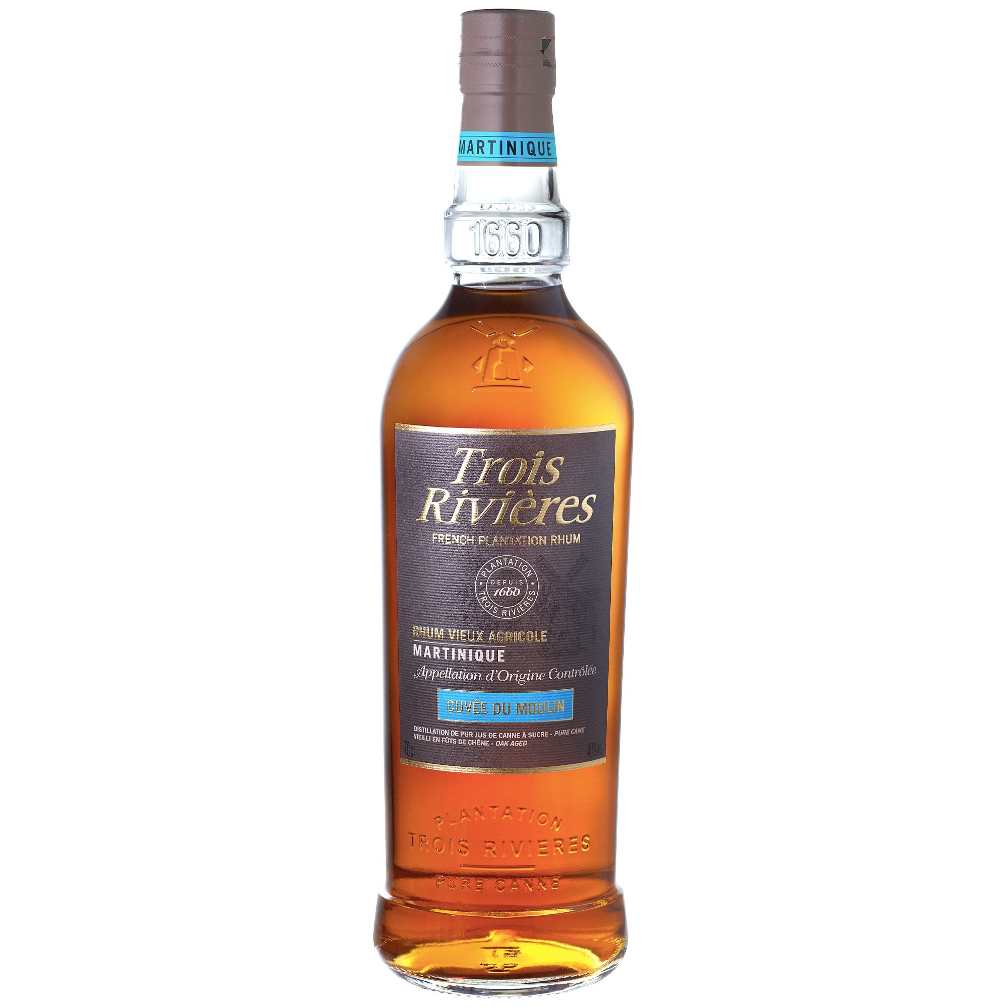Rhum Agricole V.O. Cuvée du Moulin - Trois Rivières (0.7l)