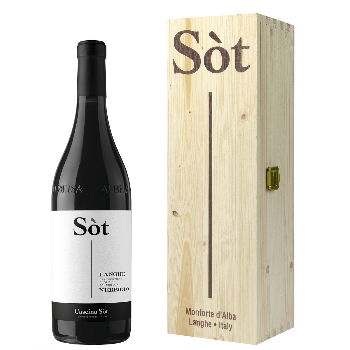 Langhe Nebbiolo DOC 2025 - Cascina Sòt (cassetta di legno)