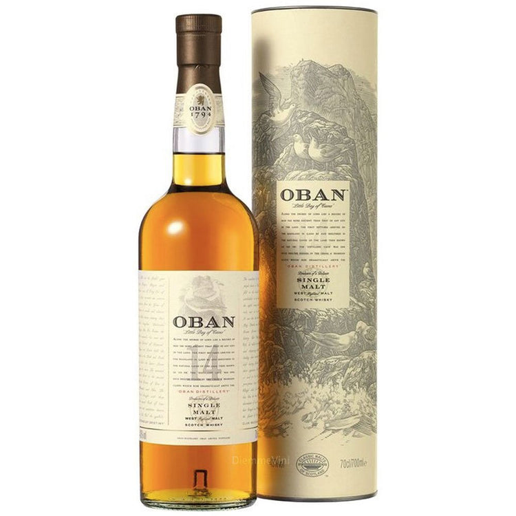 Highlands Single Malt Scotch Whisky 14YO - Oban (0.7l, astuccio)