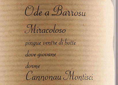Cannonau di Sardegna DOC "Barrosu" 2024 - Giovanni Montisci