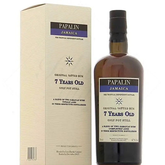 Jamaica Blended Rum 7 Y.O. Ed. 2021 - Papalin (0.7l, astuccio)