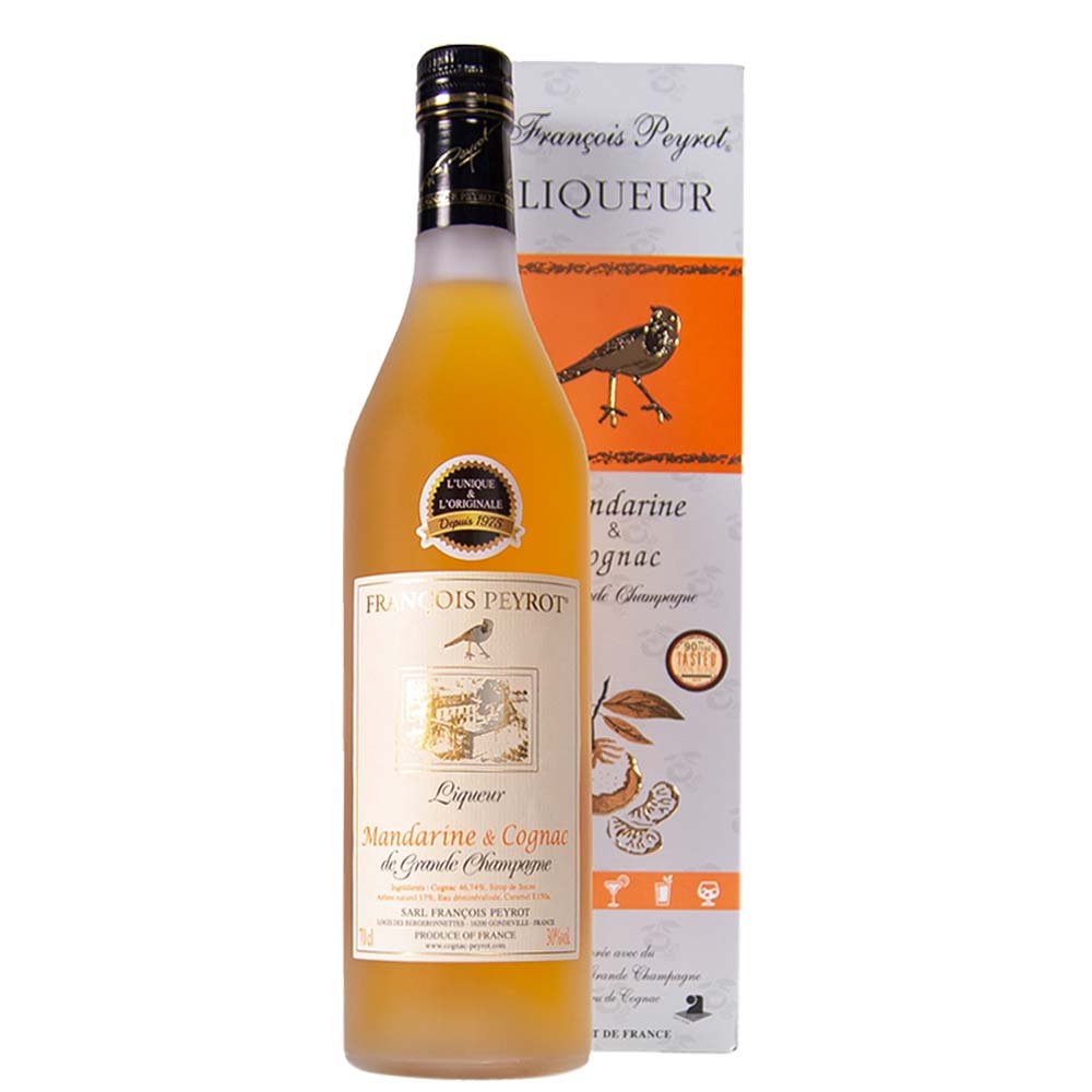 Liqueur au Cognac Mandarine - François Peyrot (0.7l, astuccio)