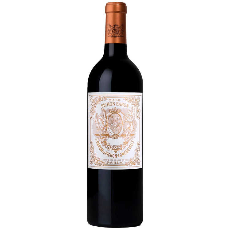 Pauillac AOC Grand Cru Classé "Château Pichon Baron" 2022 - Château Pichon Baron (cassetta di legno)