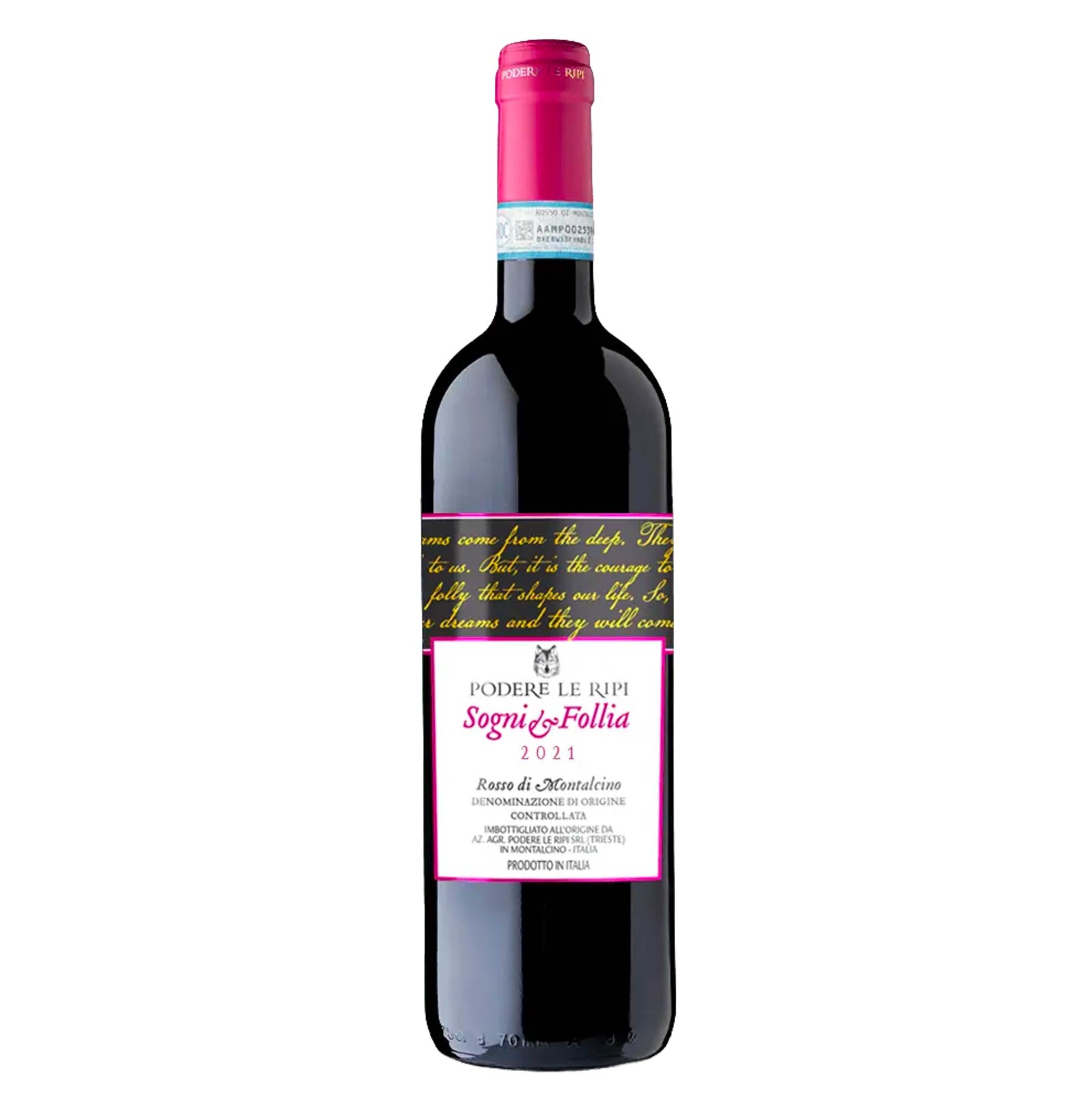 Rosso di Montalcino DOC "Sogni e Follia" 2021 - Podere Le Ripi