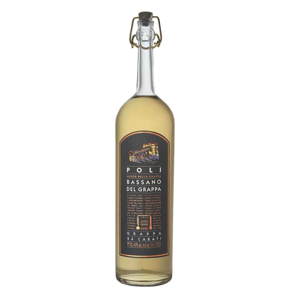 Grappa di Bassano 24 Carati Oro - Jacopo Poli (0.7l)