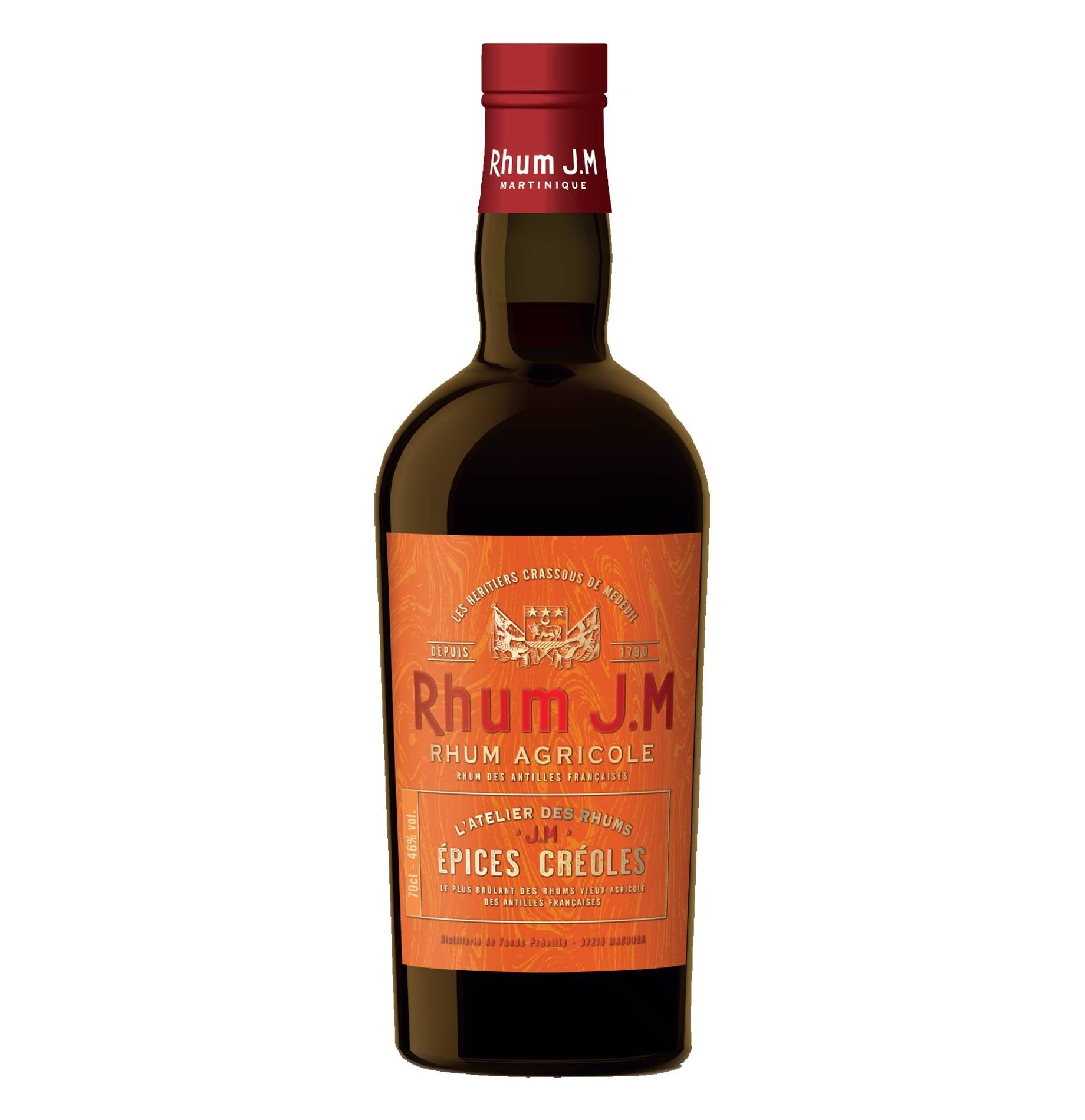 Rhum Agricole Vieux "Épices Créoles" - J.M. (0.7l)