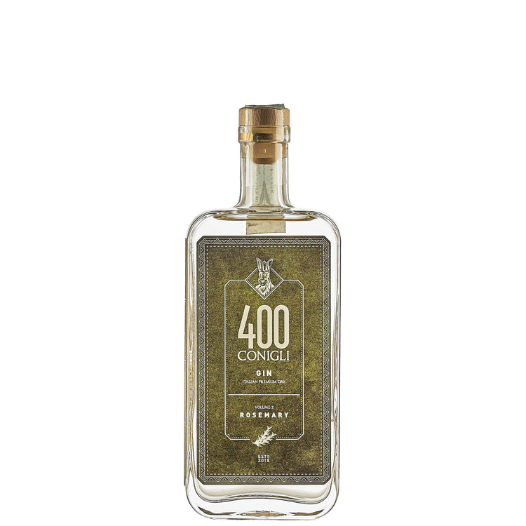 Dry Gin "Volume 2 Rosemary" - 400 Conigli (0.5l)