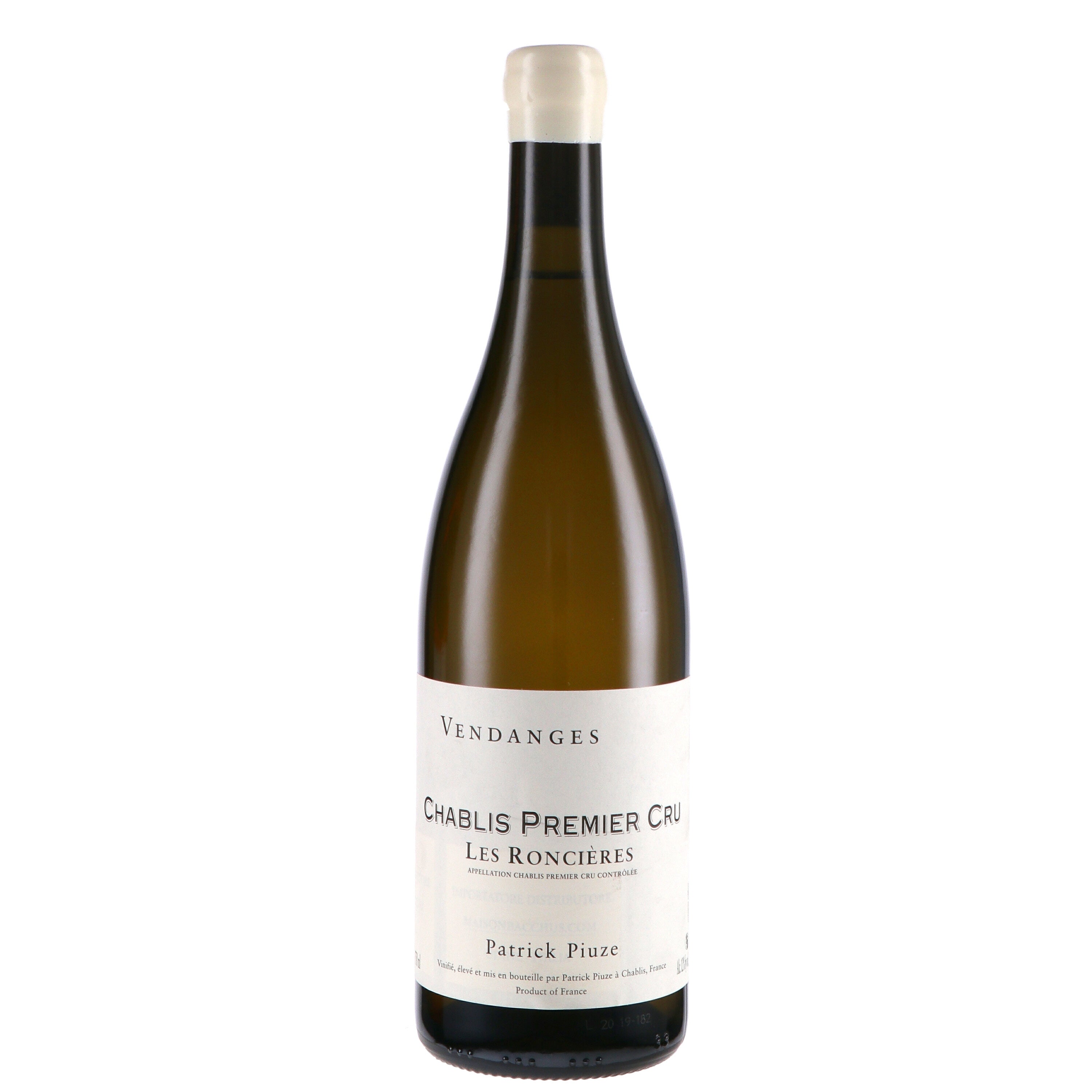 Chablis 1er Cru Les Roncieres 2022 - Patrick Piuze