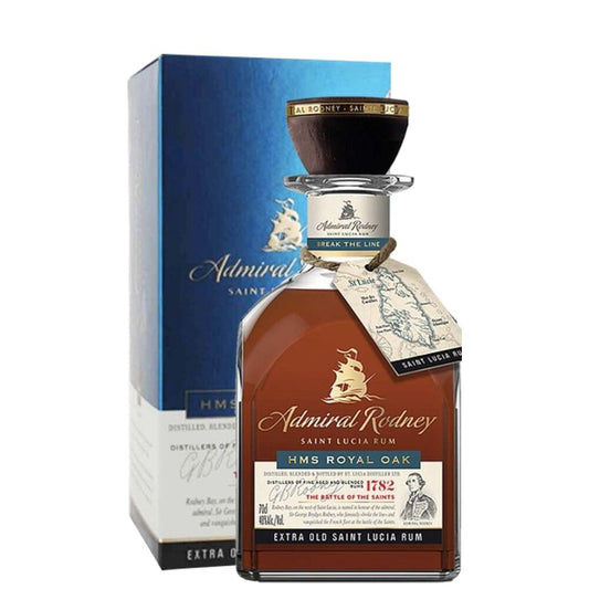 Rum "Admiral Rodney - HMS Royal Oak" - Saint Lucia Distillers (0.7l, astuccio)