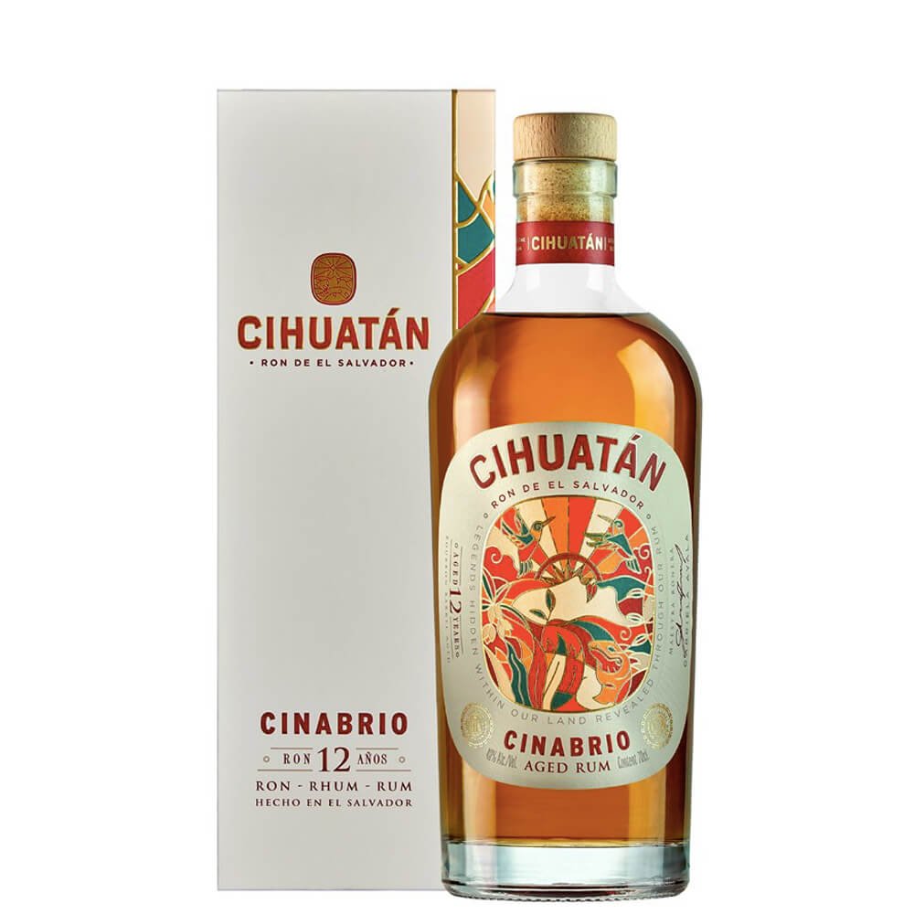 Ron de El Salvador 12 Year Old "Cinabrio" - Cihuatán (0.7l - astuccio)