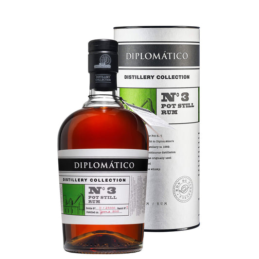 Rum "Distillery Collection N.3" Single Pot Still - Diplomàtico (0.7l - astuccio a tubo)