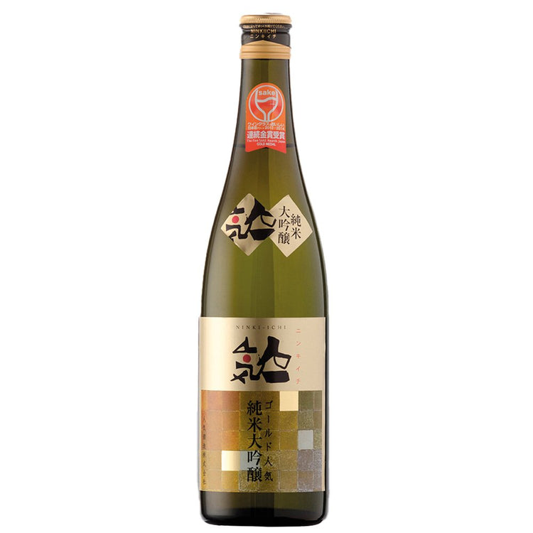 Sake Junmai Daiginjo "Ninki Gold" - Ninki Ichi (0.72l)