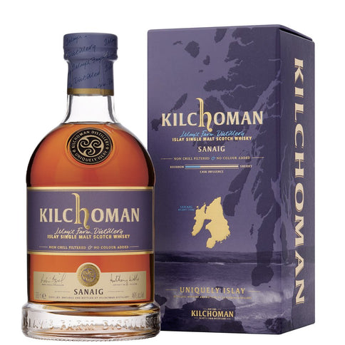 Islay Single Malt Scotch Whisky "Sanaig" - Kilchoman (0.7l, astuccio)