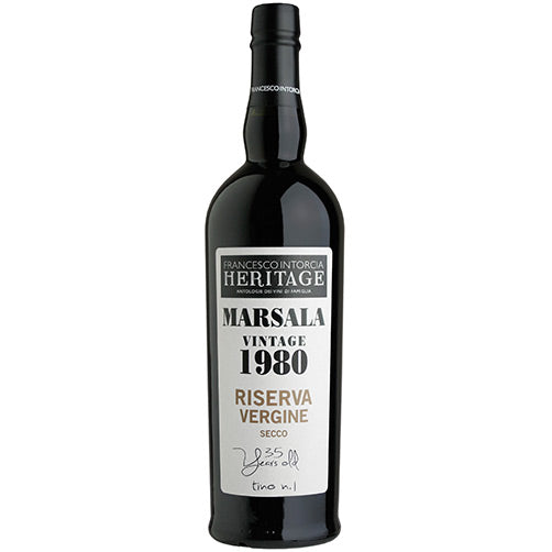 Marsala Vergine Riserva Secco DOC "Vintage" 1980 - Heritage, Francesco Intorcia