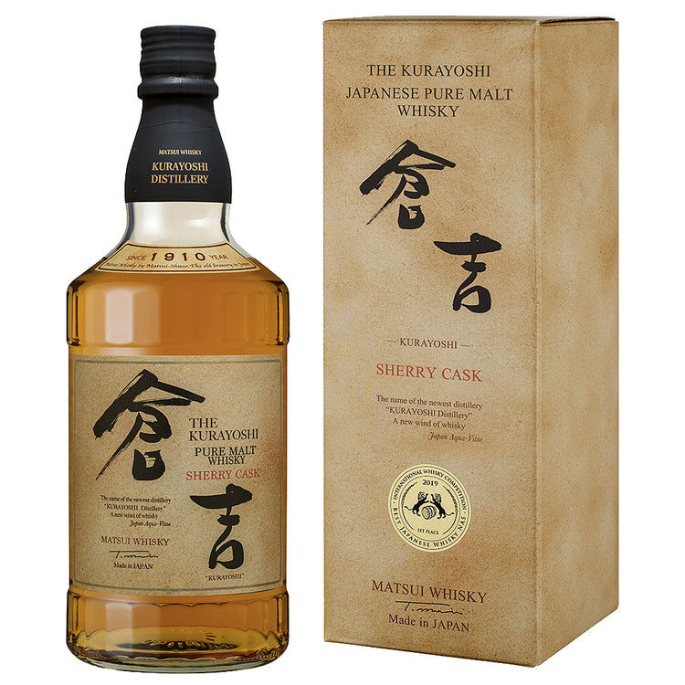 Pure Malt Whisky Sherry Cask "Kurayoshi" - Matsui Whisky (0.7l - astuccio)