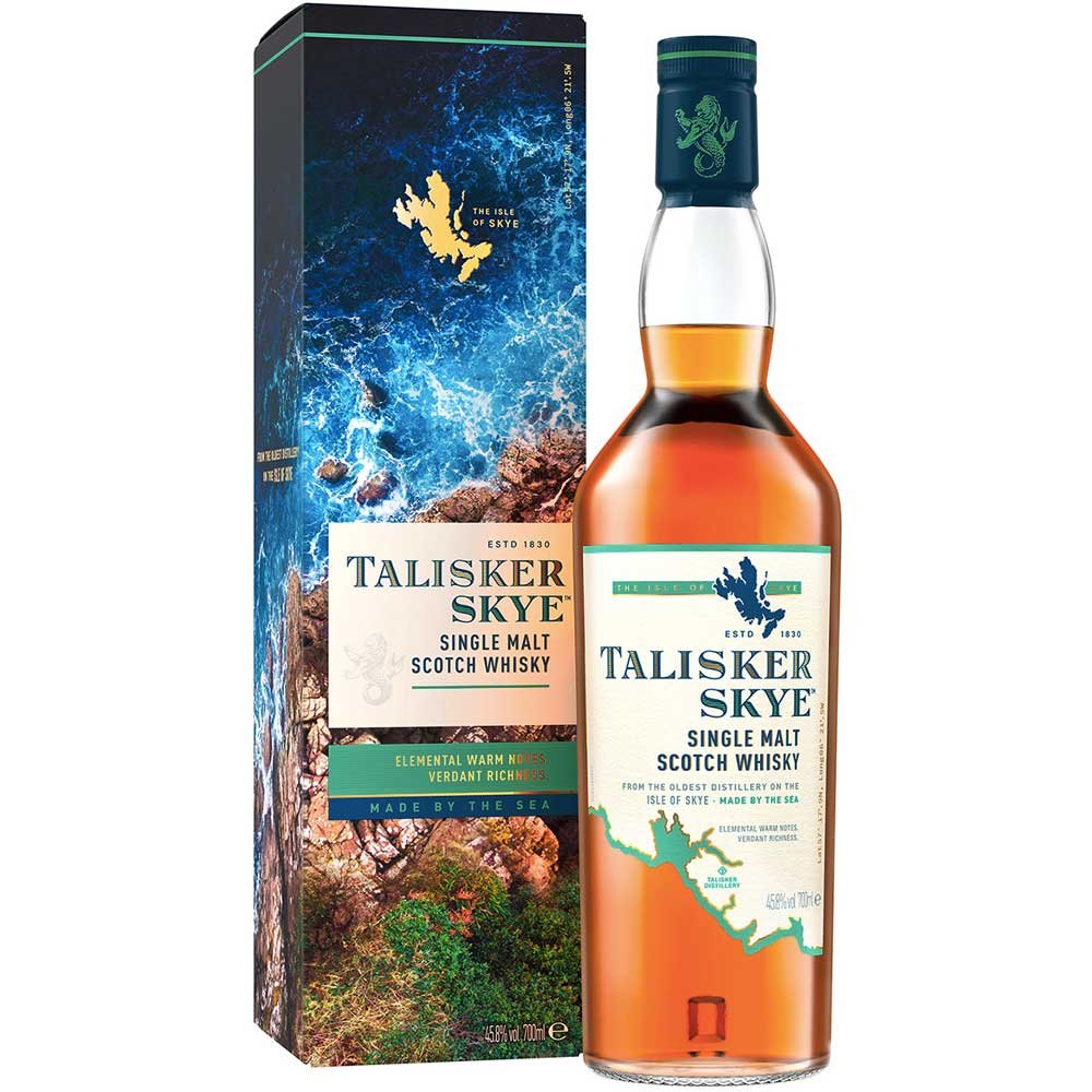 Single Malt Scotch Whisky "Skye" - Talisker (0.7l, astuccio)