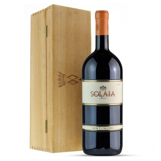 Toscana Rosso IGT "Solaia" 2017 Magnum - Antinori (cassetta di legno)
